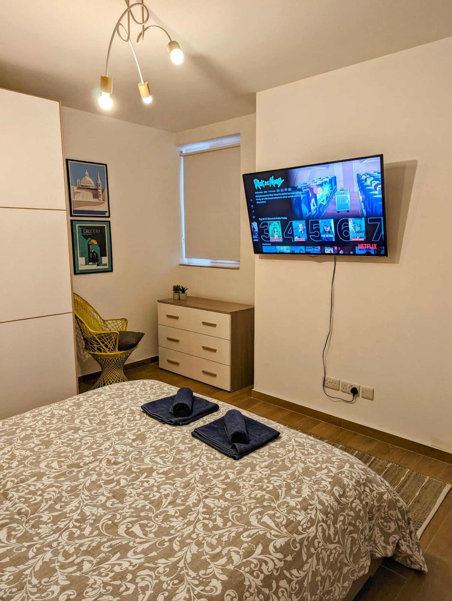 The Green Apartment - Central Malta - 2 Bed 2 Bath, 82Sqm Msida Eksteriør bilde