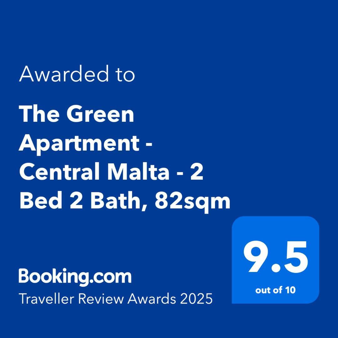 The Green Apartment - Central Malta - 2 Bed 2 Bath, 82Sqm Msida Eksteriør bilde